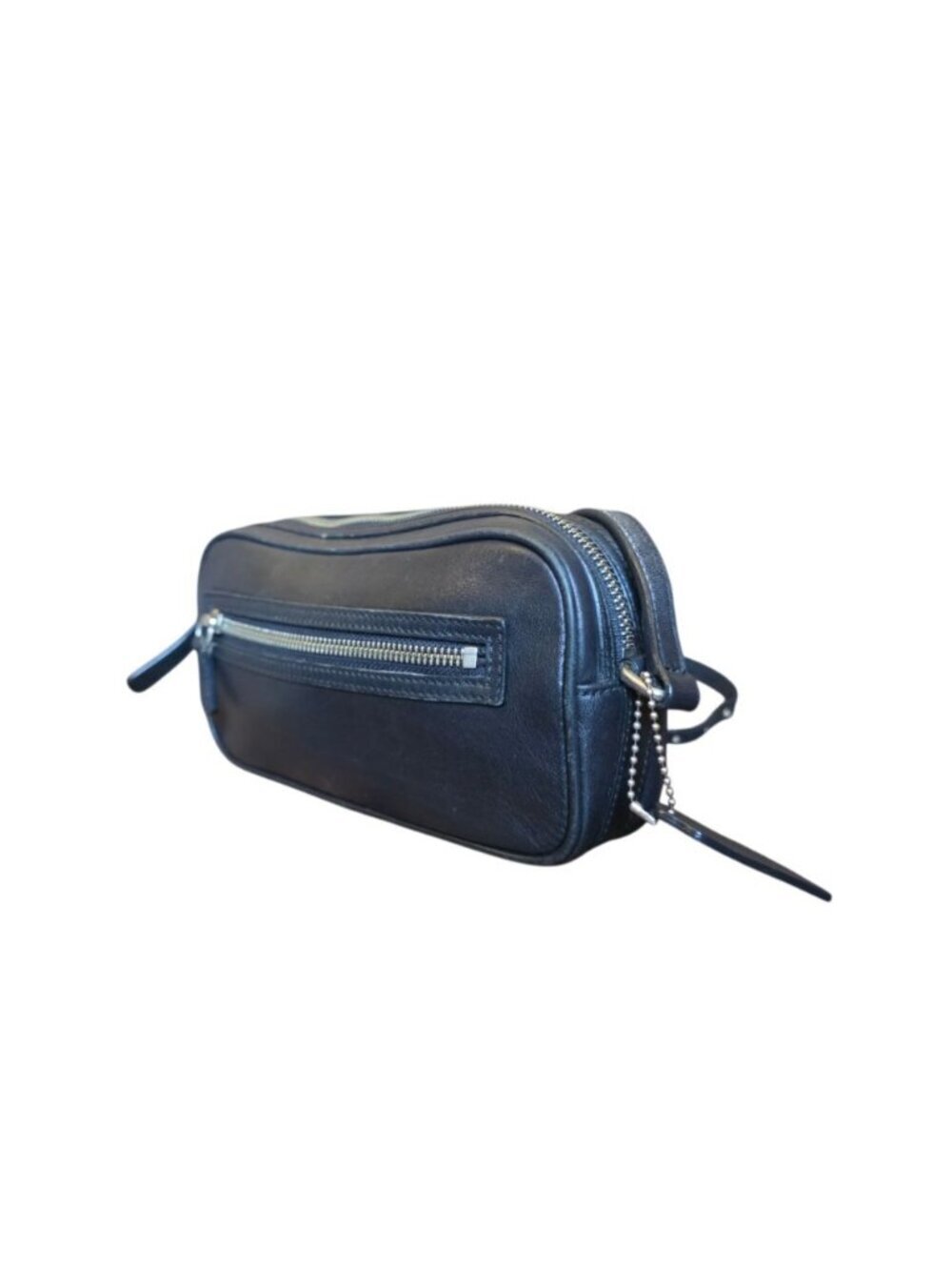 Vintage Y2K Coach 9589 Black Leather Legacy West Mini Camera Crossbody Bag - Picture 11 of 16